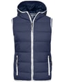 Dames Bodywarmer Daiber JN1075 Navy-wit
